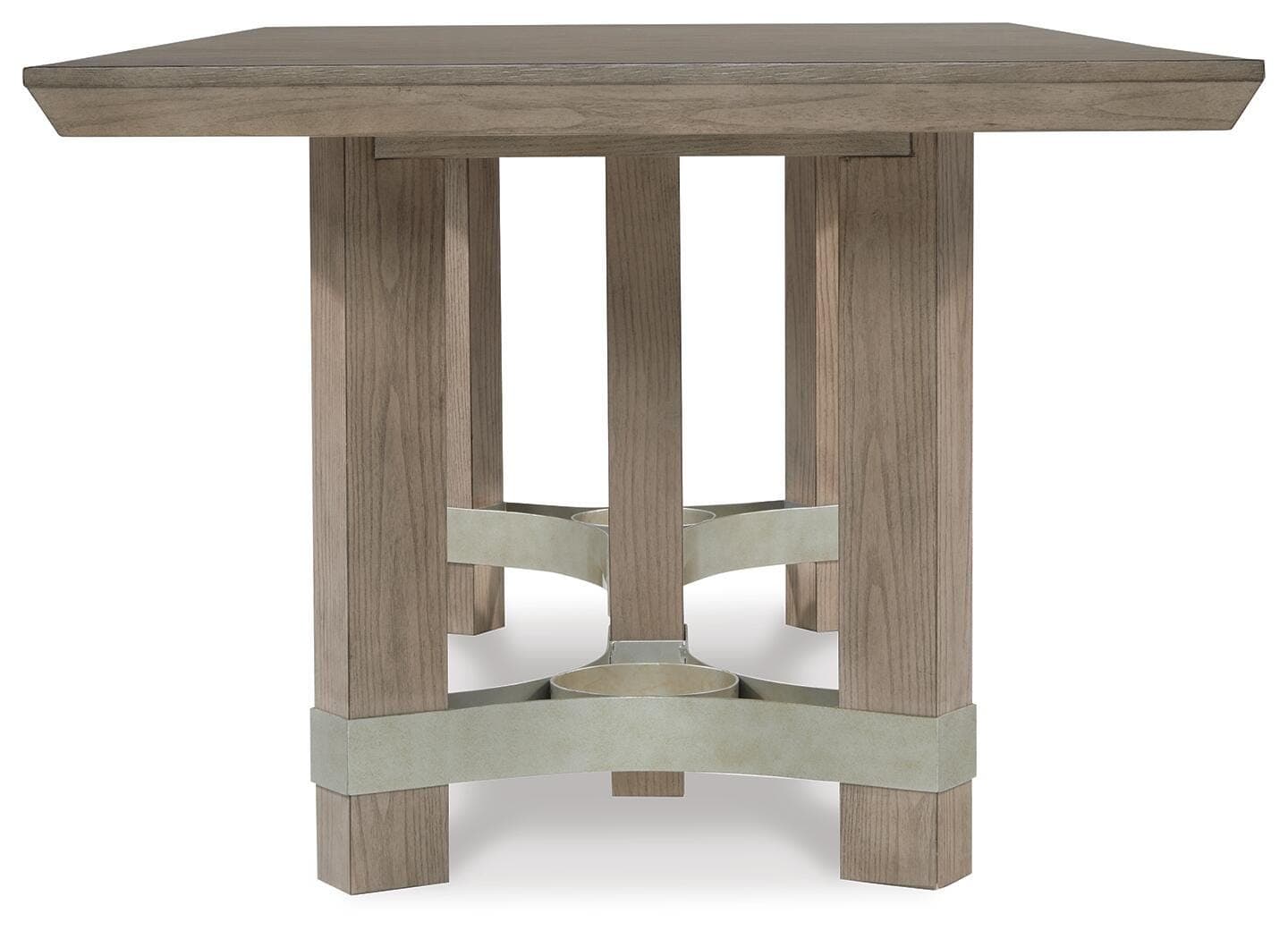 Chrestner Dining Table — Black/Gray — view 4