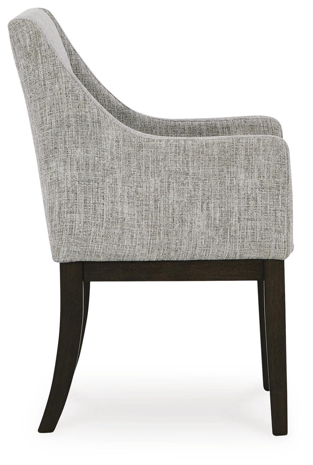 Burkhaus Dining Arm Chair — Brown/Beige — view 5