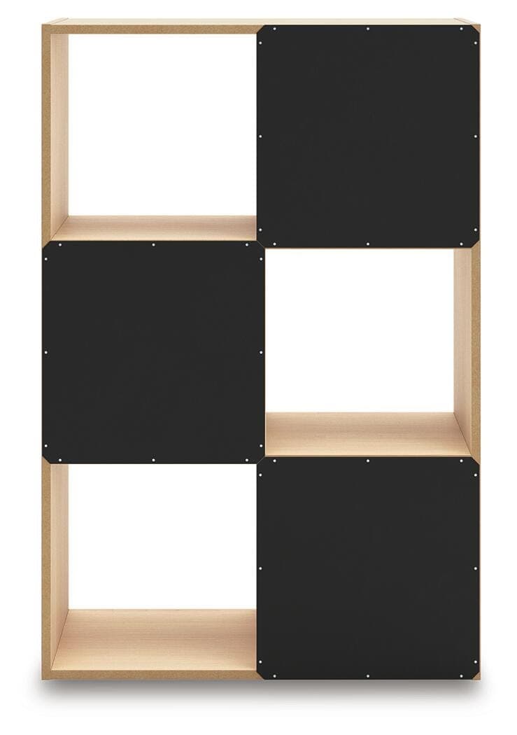 Piperton Six Cube Organizer — Brown/Beige — view 6