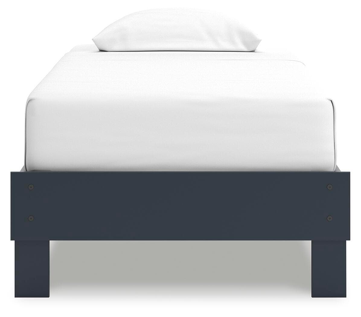 Simmenfort Twin Platform Bed — Blue — view 6