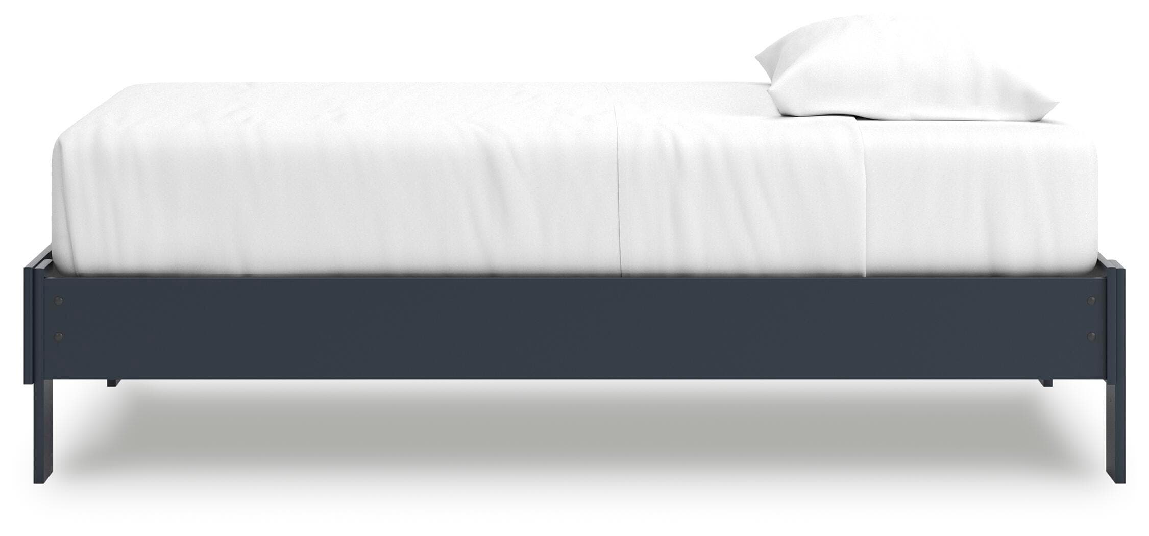 Simmenfort Twin Platform Bed — Blue — view 7