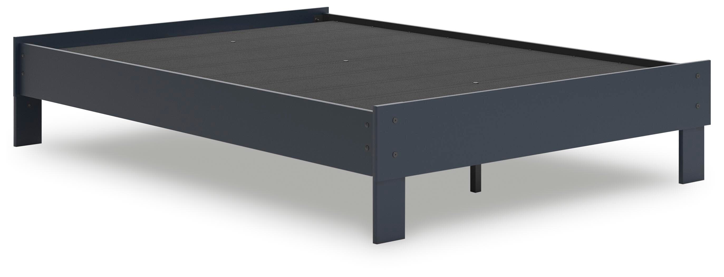 Simmenfort Full Platform Bed — Blue — view 4