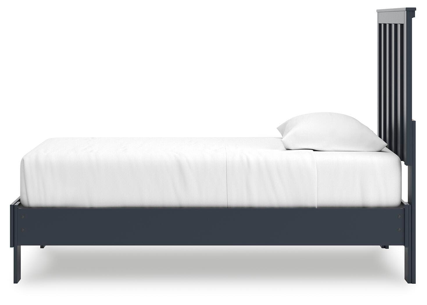 Simmenfort Twin Platform Bed — Blue — view 7