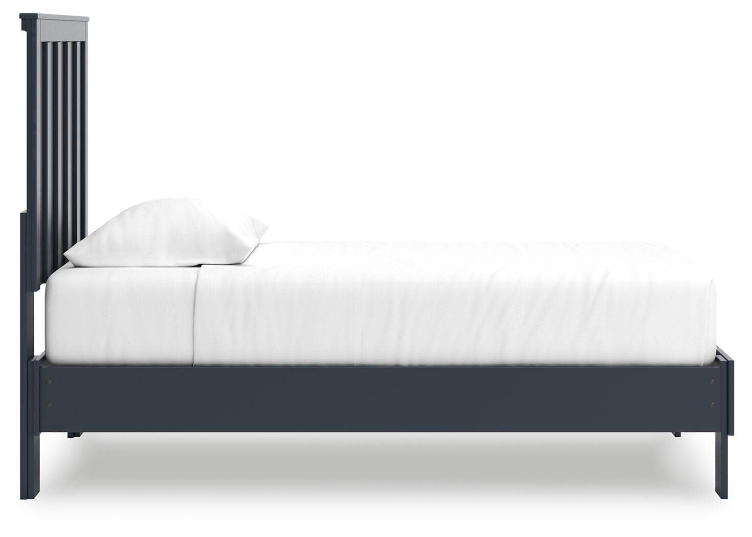 Simmenfort Twin Platform Bed — Blue — view 8