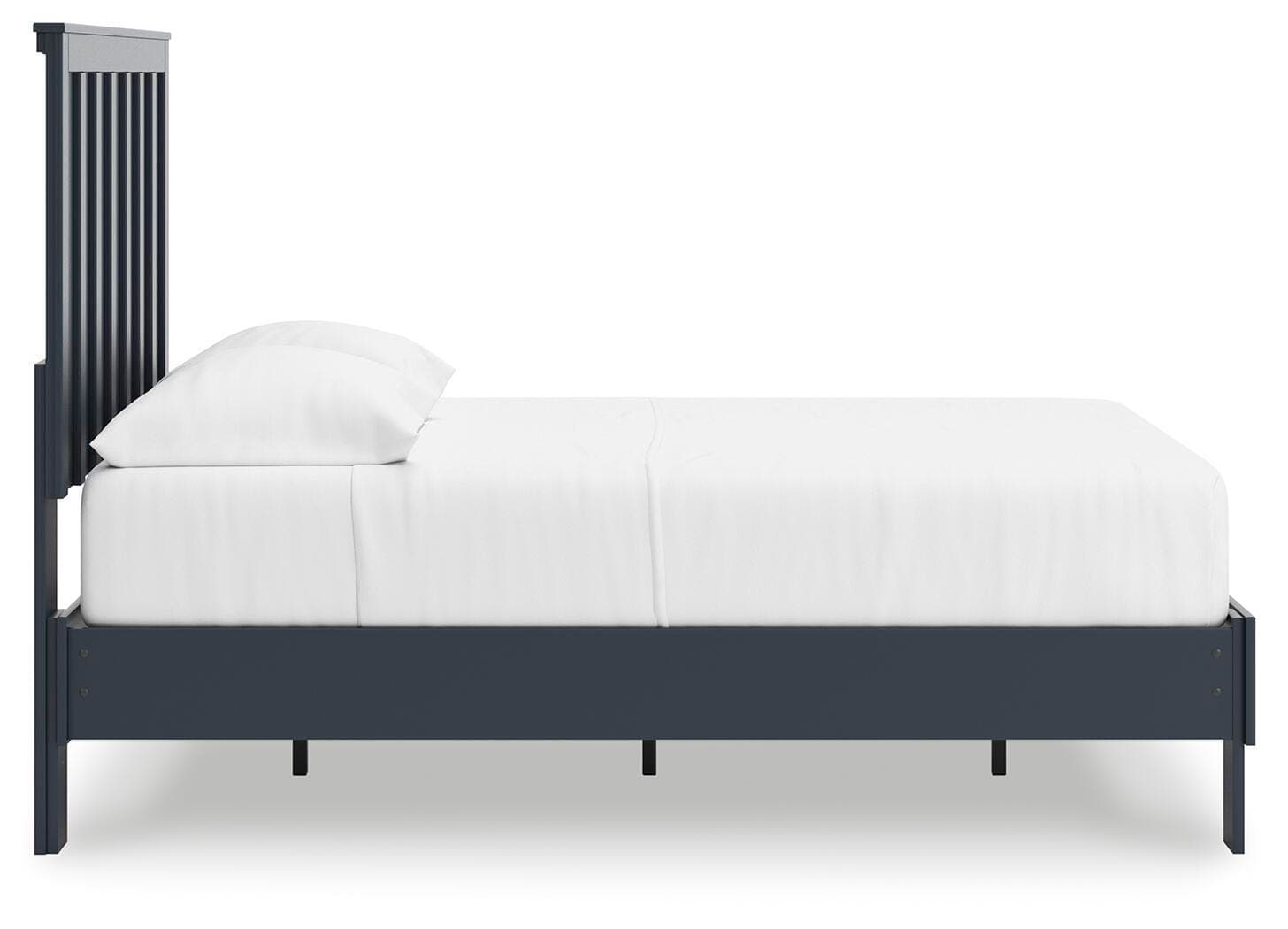 Simmenfort Full Platform Bed — Blue — view 8