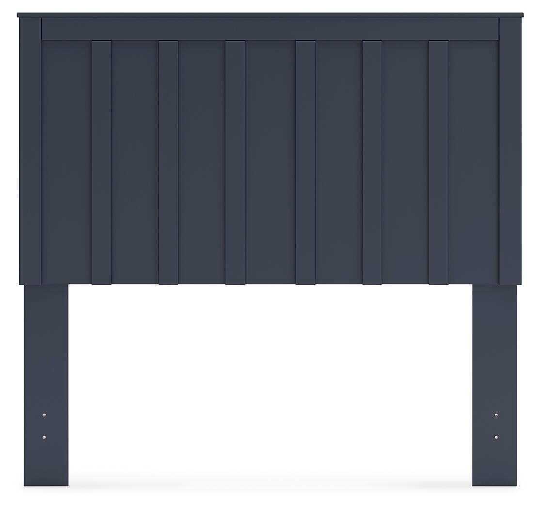 Simmenfort Full Panel Headboard — Blue — view 3
