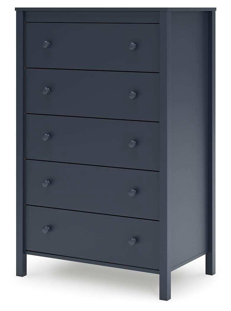 Simmenfort Chest of Drawers — Blue — view 3