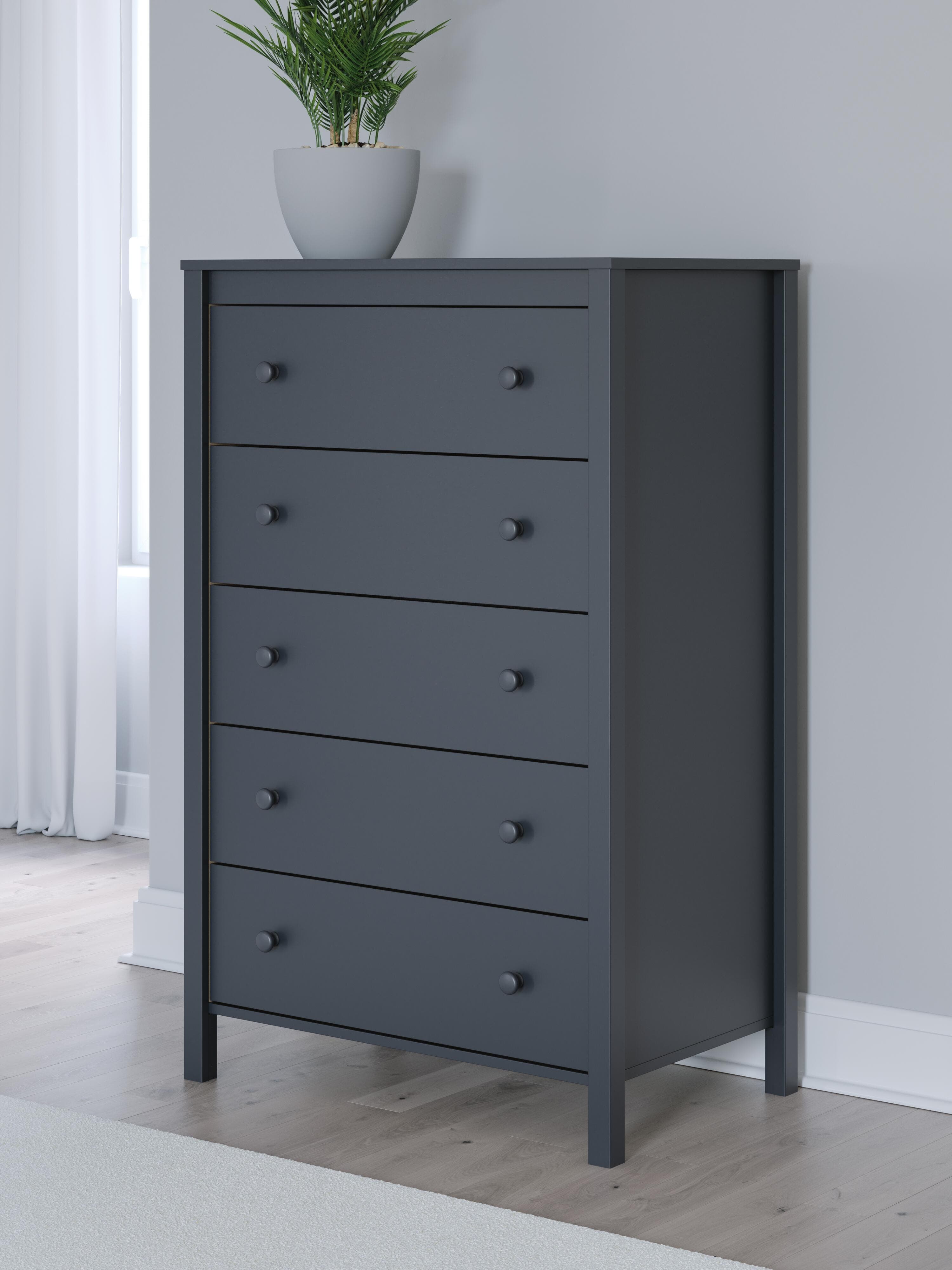 Simmenfort Chest of Drawers — Blue — view 2