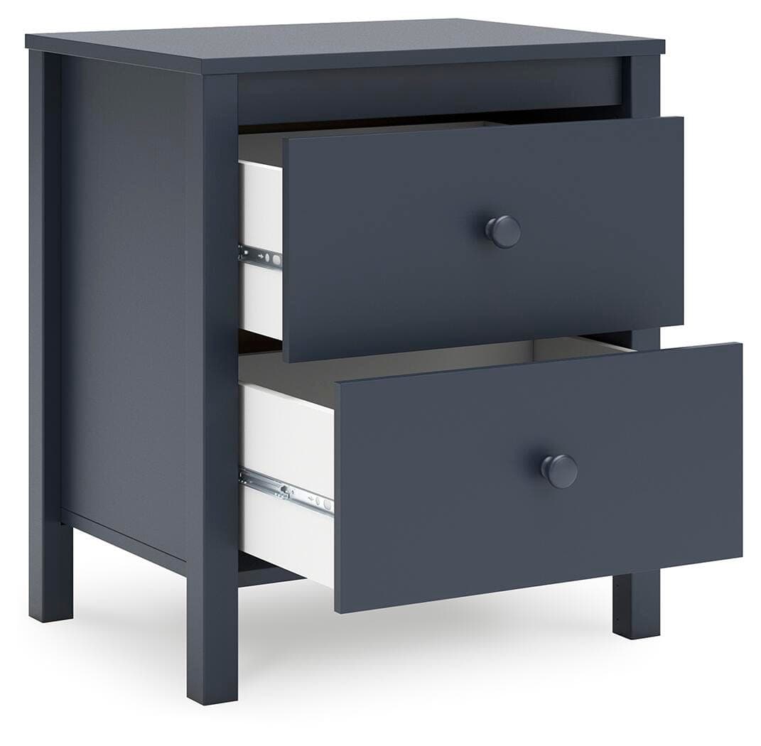 Simmenfort Nightstand — Blue — view 4