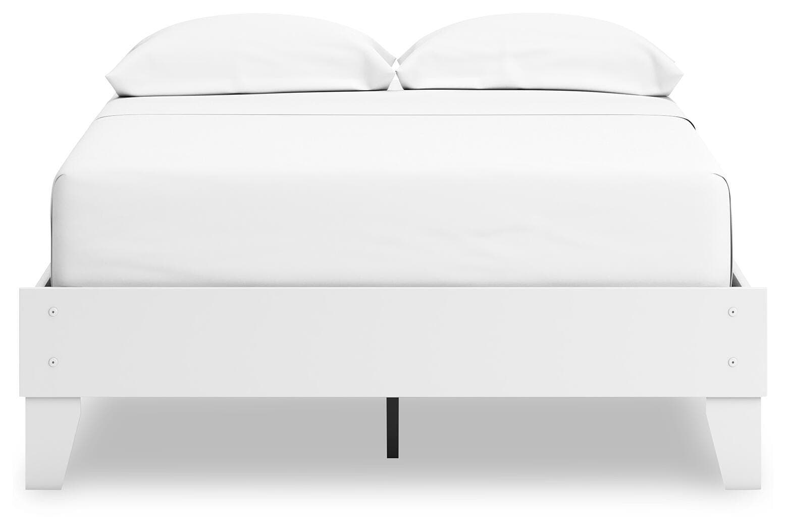 Hallityn Full Platform Bed — White — view 5