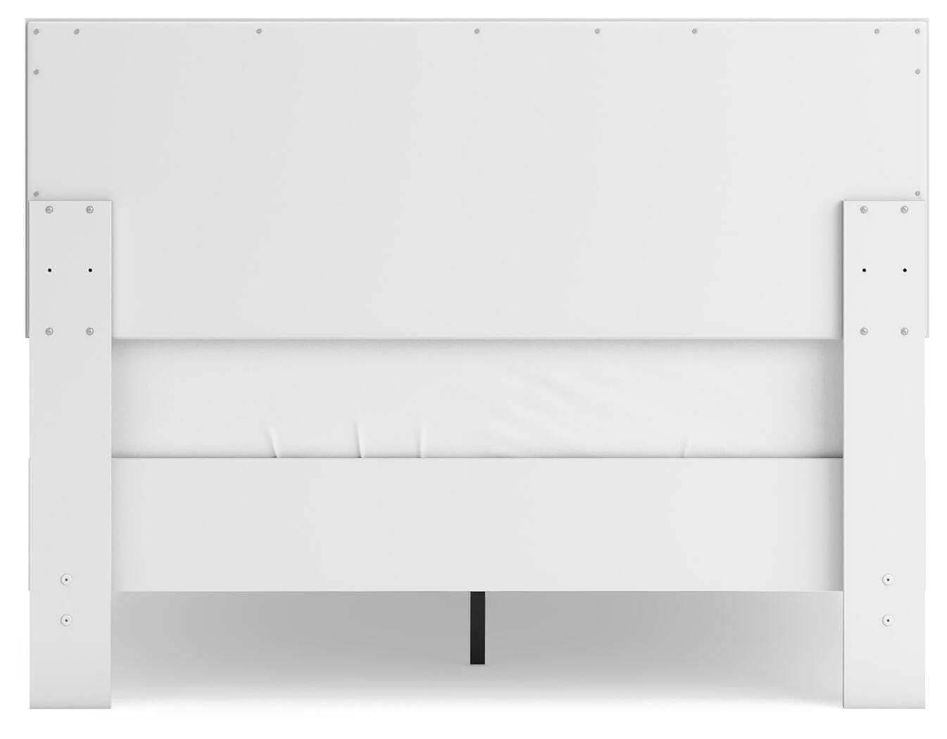 Hallityn Full Panel Platform Bed — White — view 5
