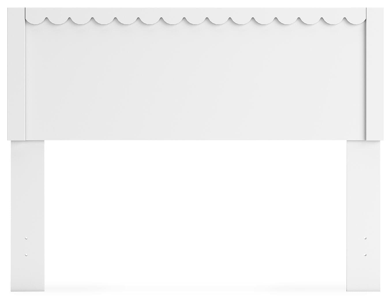 Hallityn Full Panel Headboard — White — view 3