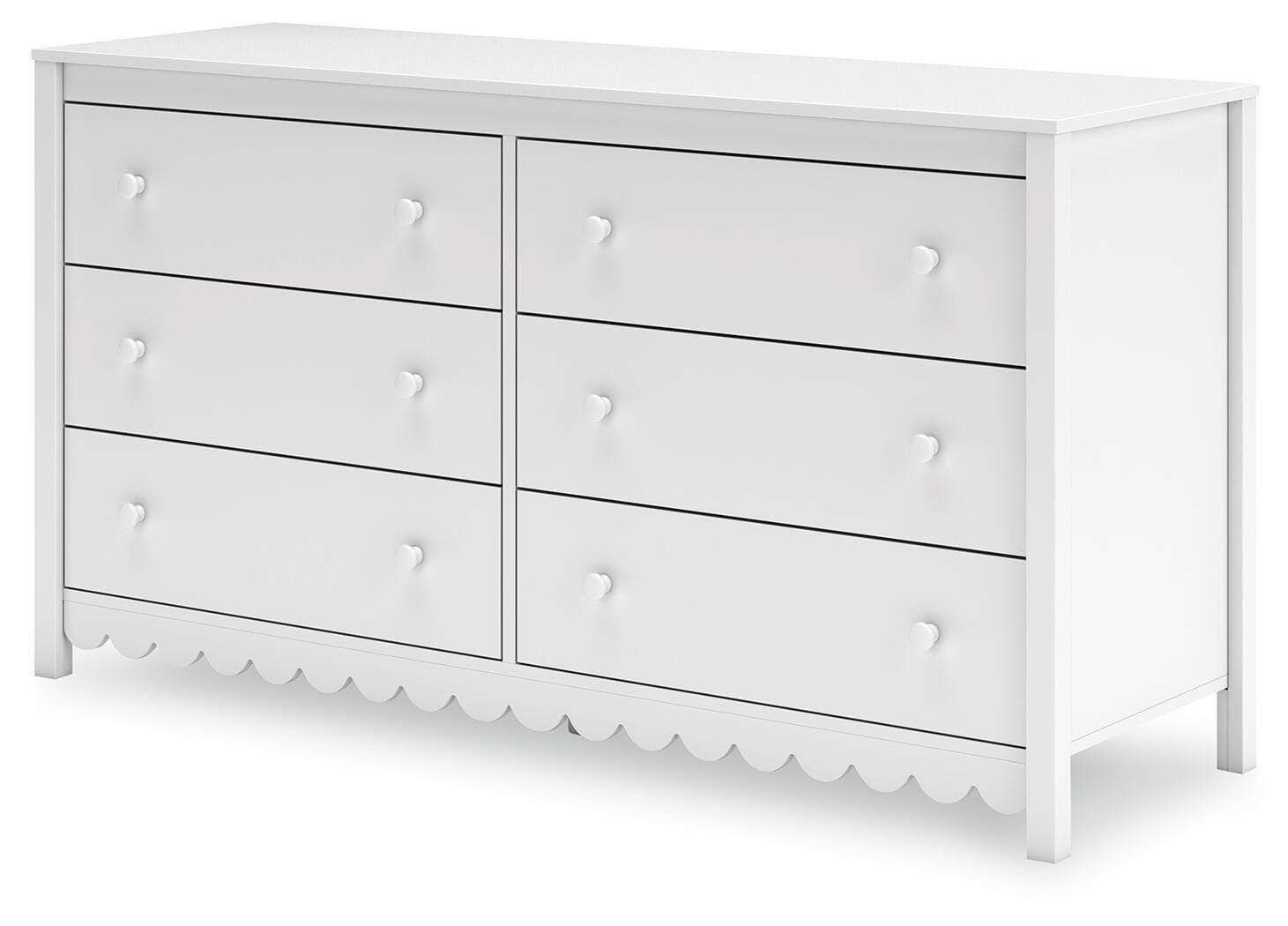 Hallityn Dresser — White — view 3