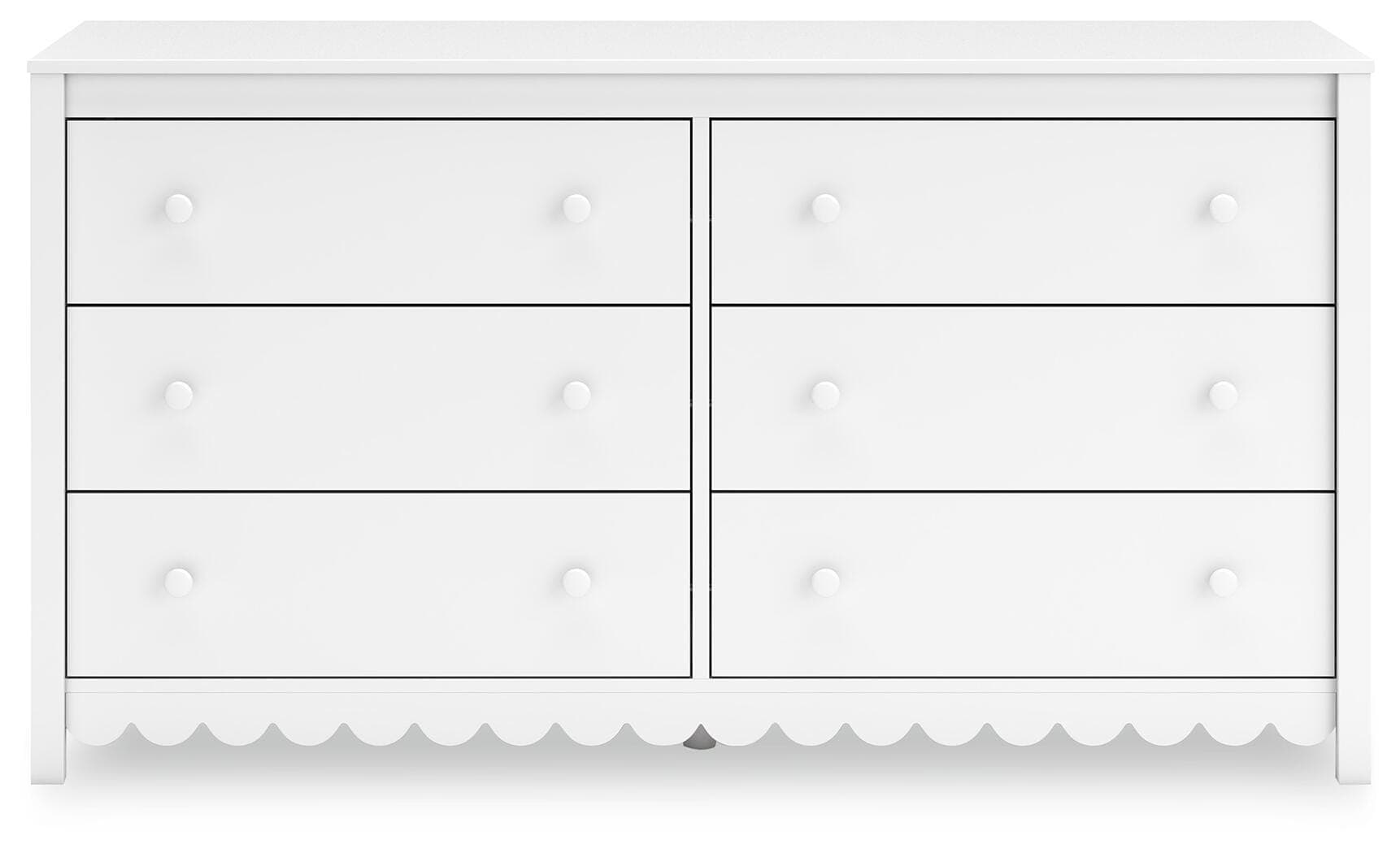 Hallityn Dresser — White — view 6