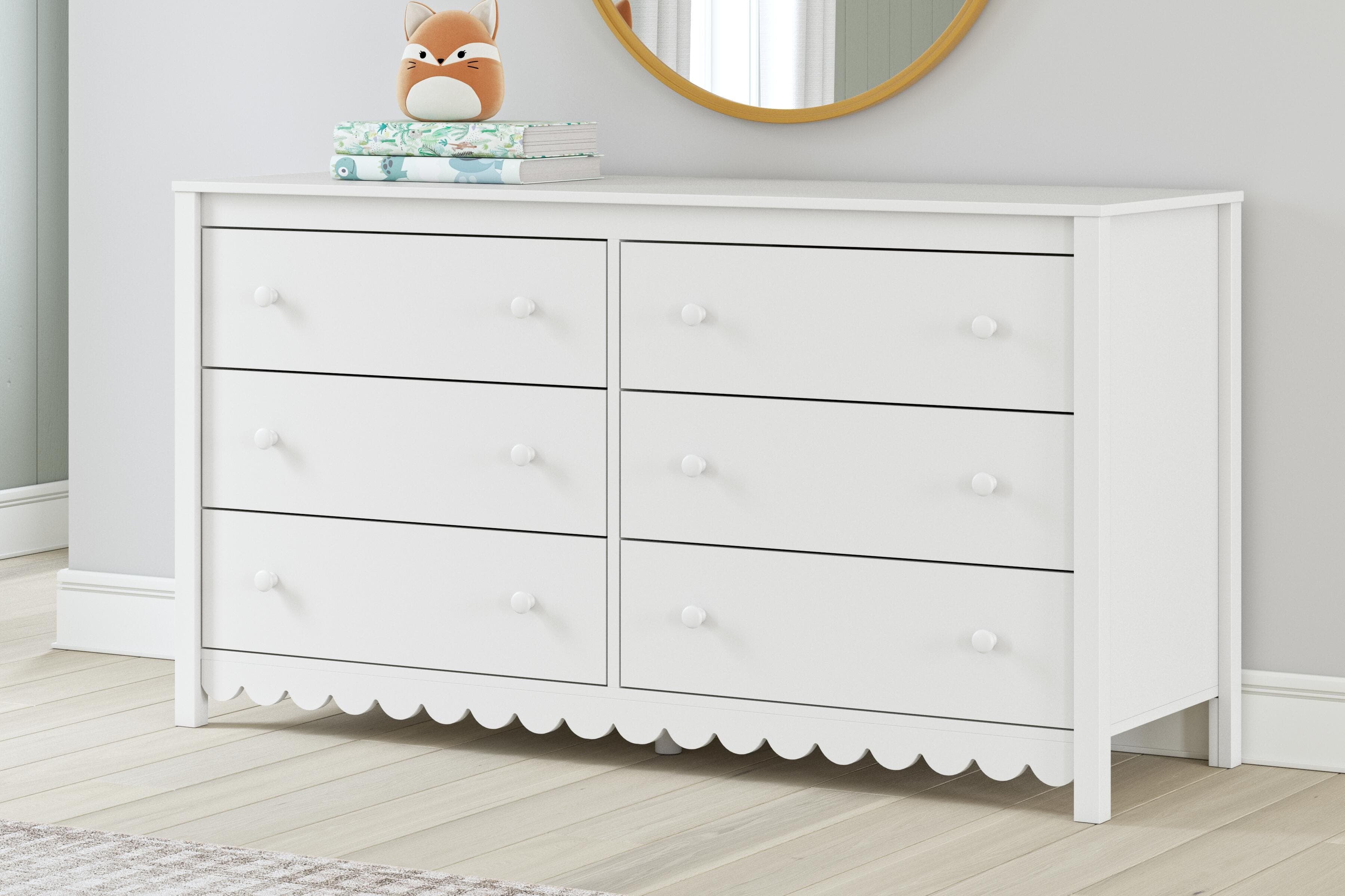 Hallityn Dresser — White — view 2