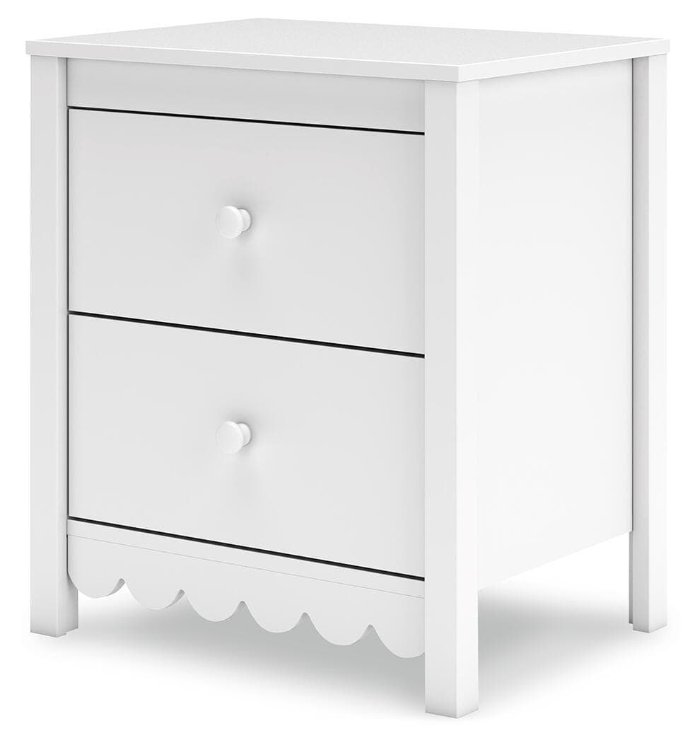 Hallityn Nightstand — White — view 6