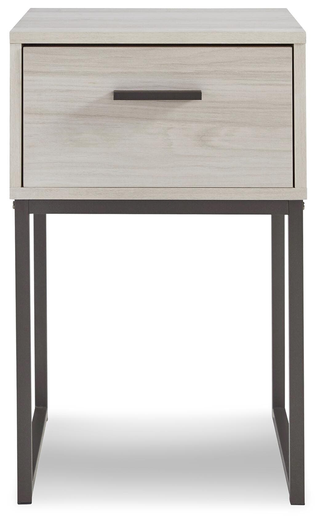 Socalle Nightstand — Natural & Brown/Beige — view 4