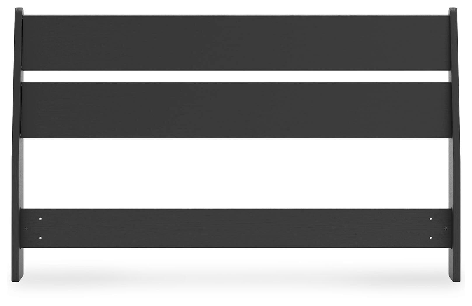 Socalle Full Panel Headboard — Black/Gray — view 3