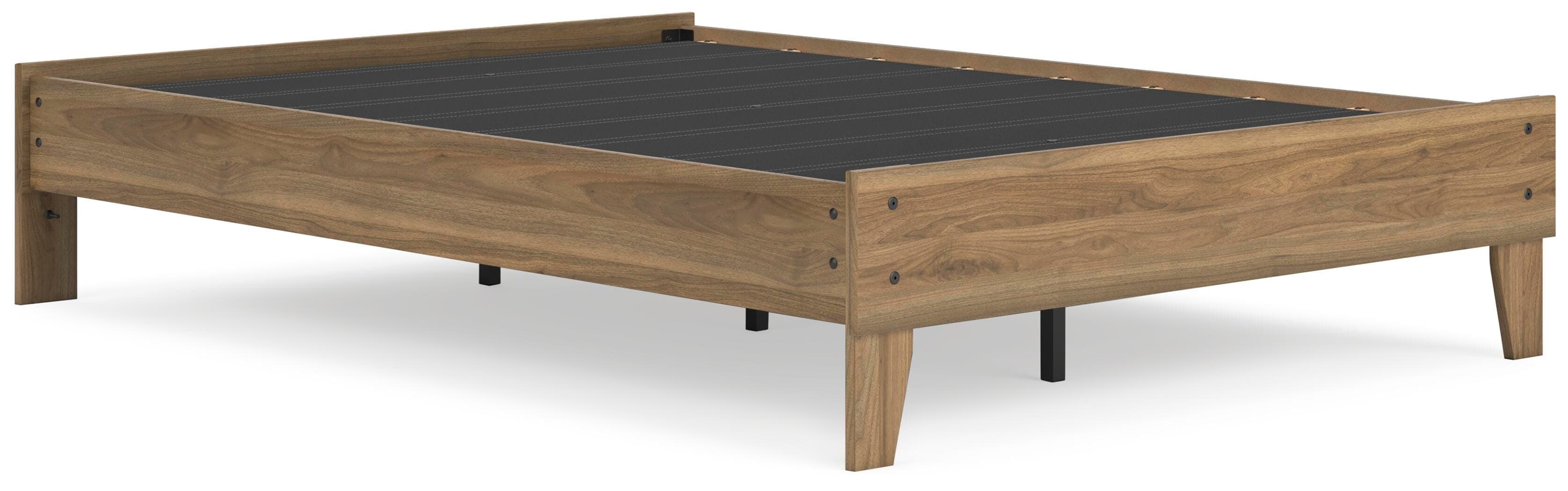 Deanlow Full Platform Bed — Brown/Beige — view 3