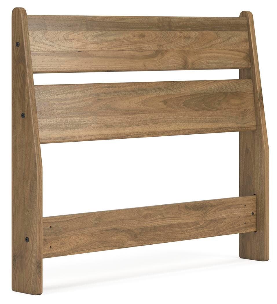 Deanlow Twin Panel Headboard — Brown/Beige — view 2