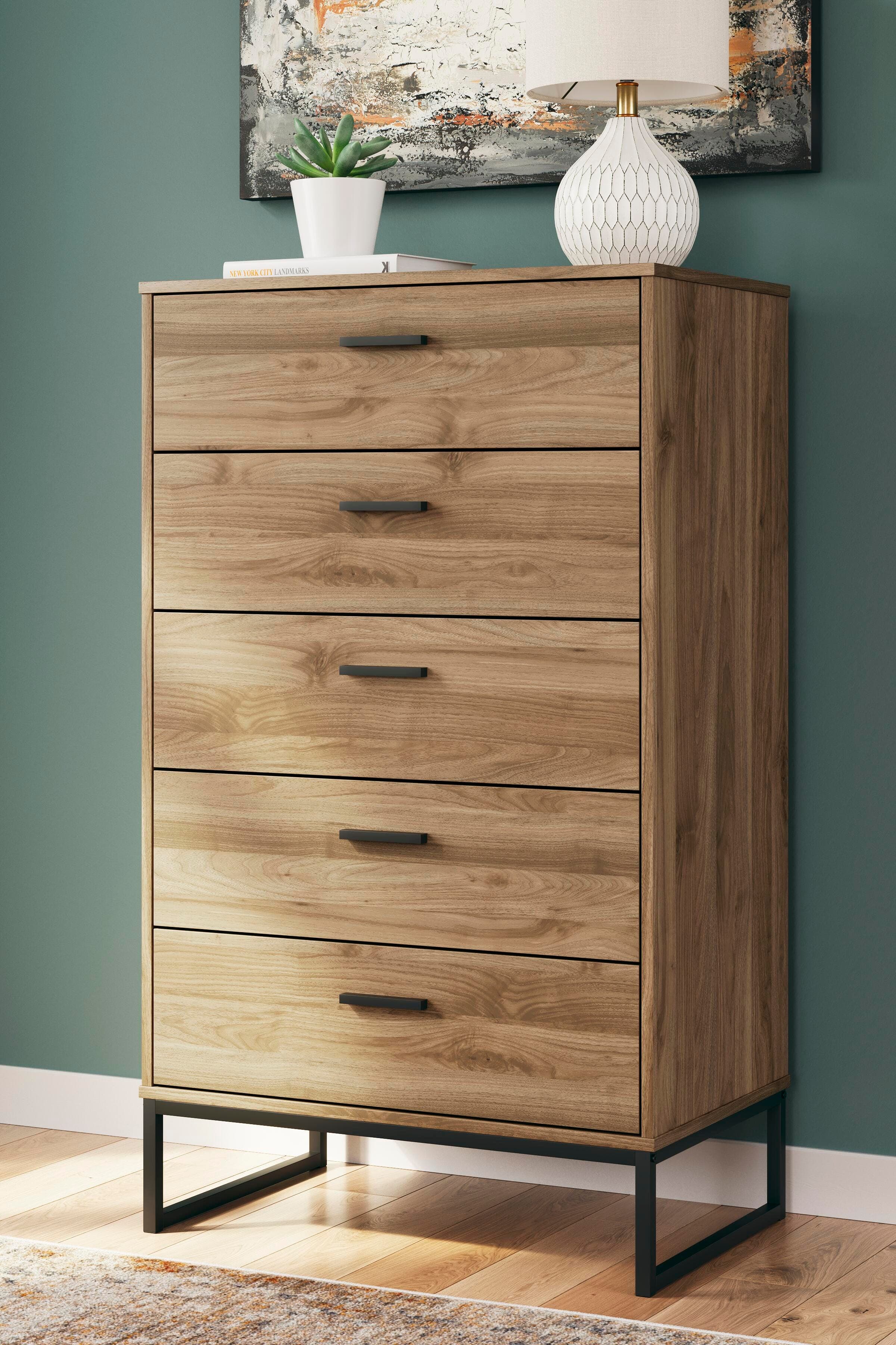 Deanlow Chest of Drawers — Brown/Beige — view 2