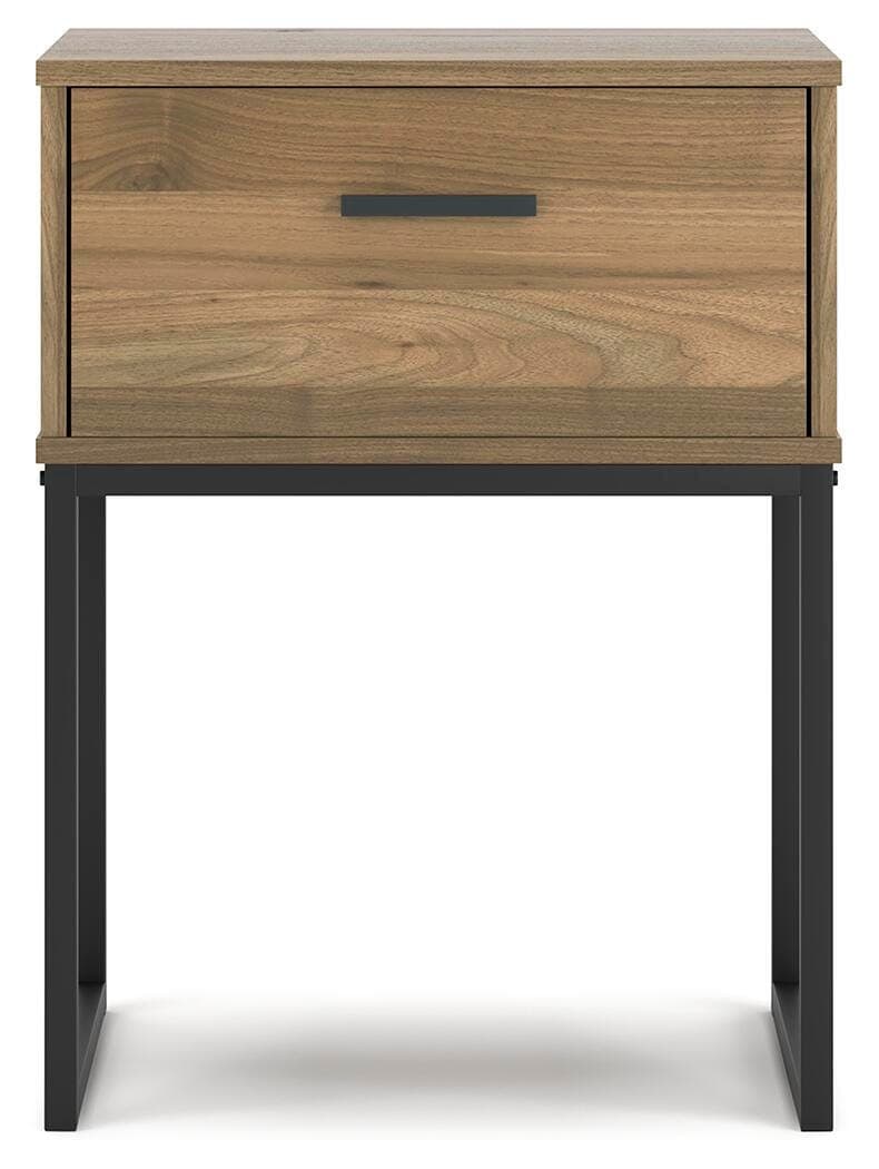 Deanlow Nightstand — Brown/Beige — view 5