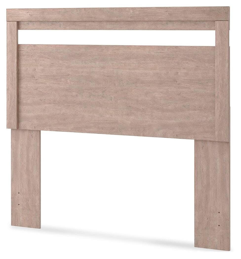 Flannia Full Panel Headboard — Black/Gray — view 7