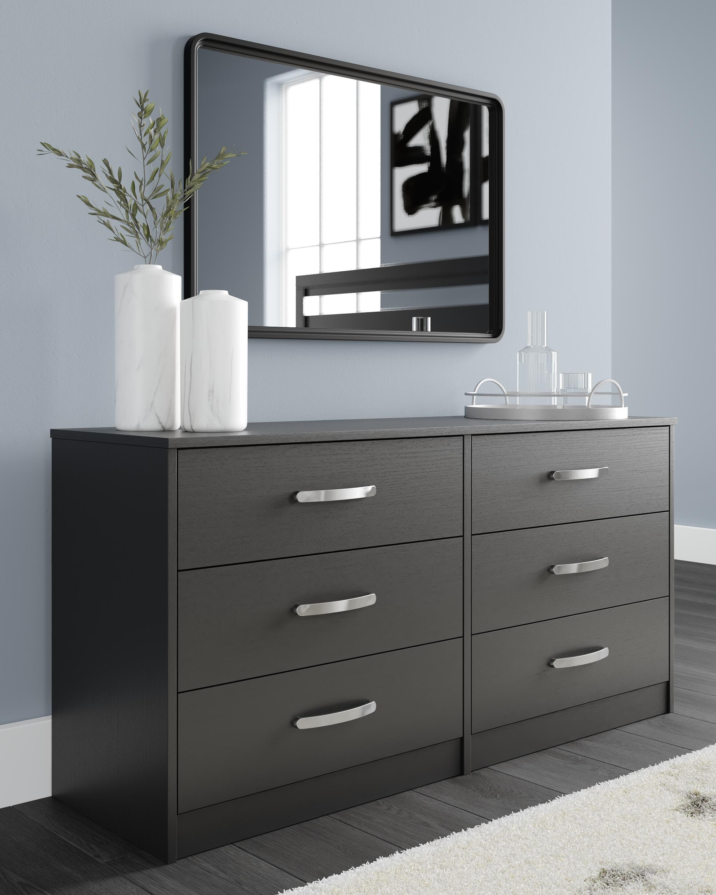 Finch Dresser — Black/Gray — view 2