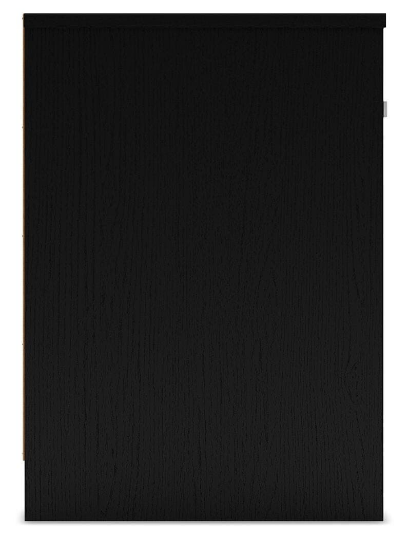 Finch Nightstand — Black/Gray — view 7