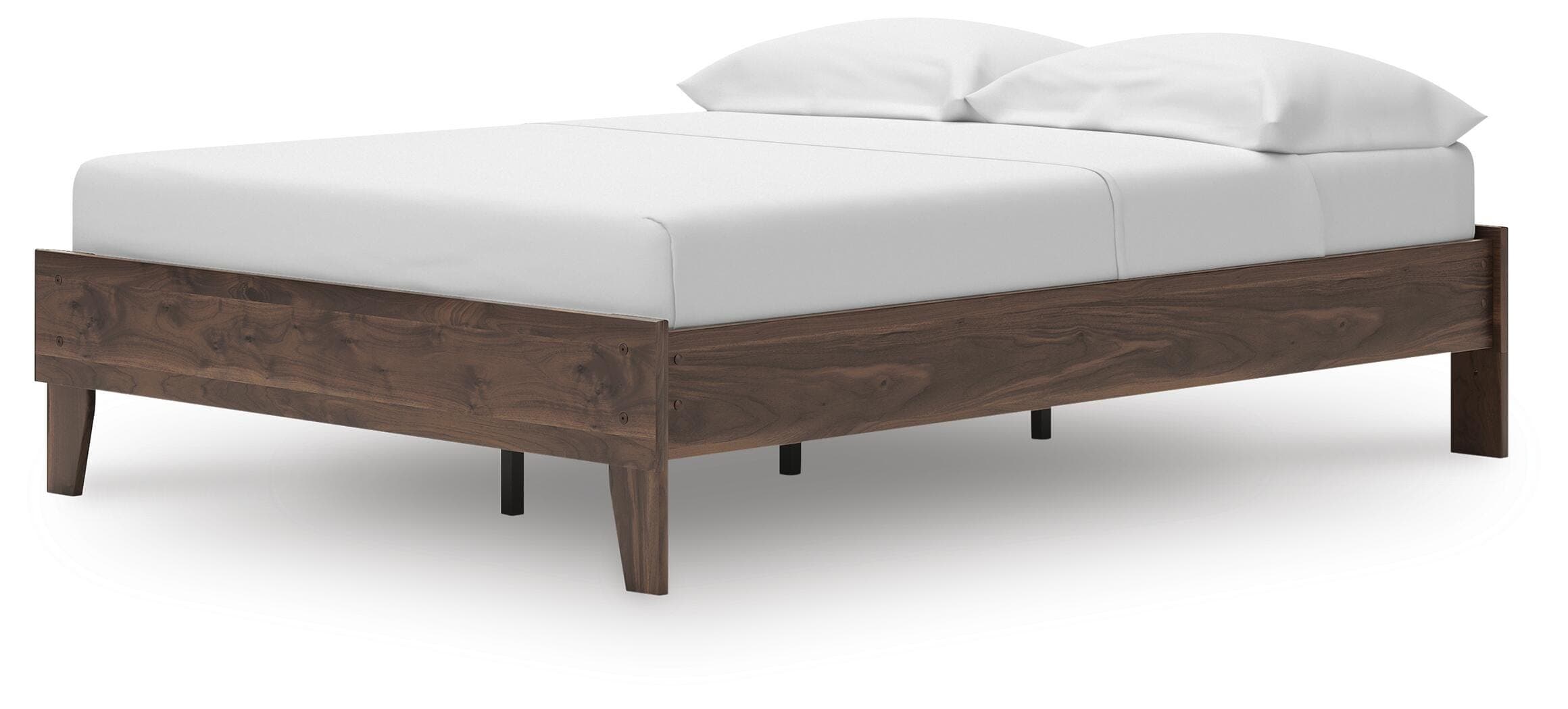 Calverson Full Platform Bed — Brown/Beige — view 5