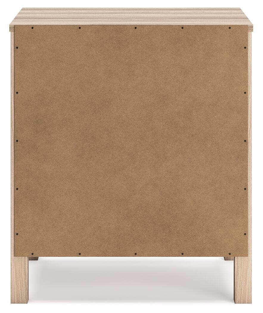 Battelle Nightstand — Brown/Beige — view 6