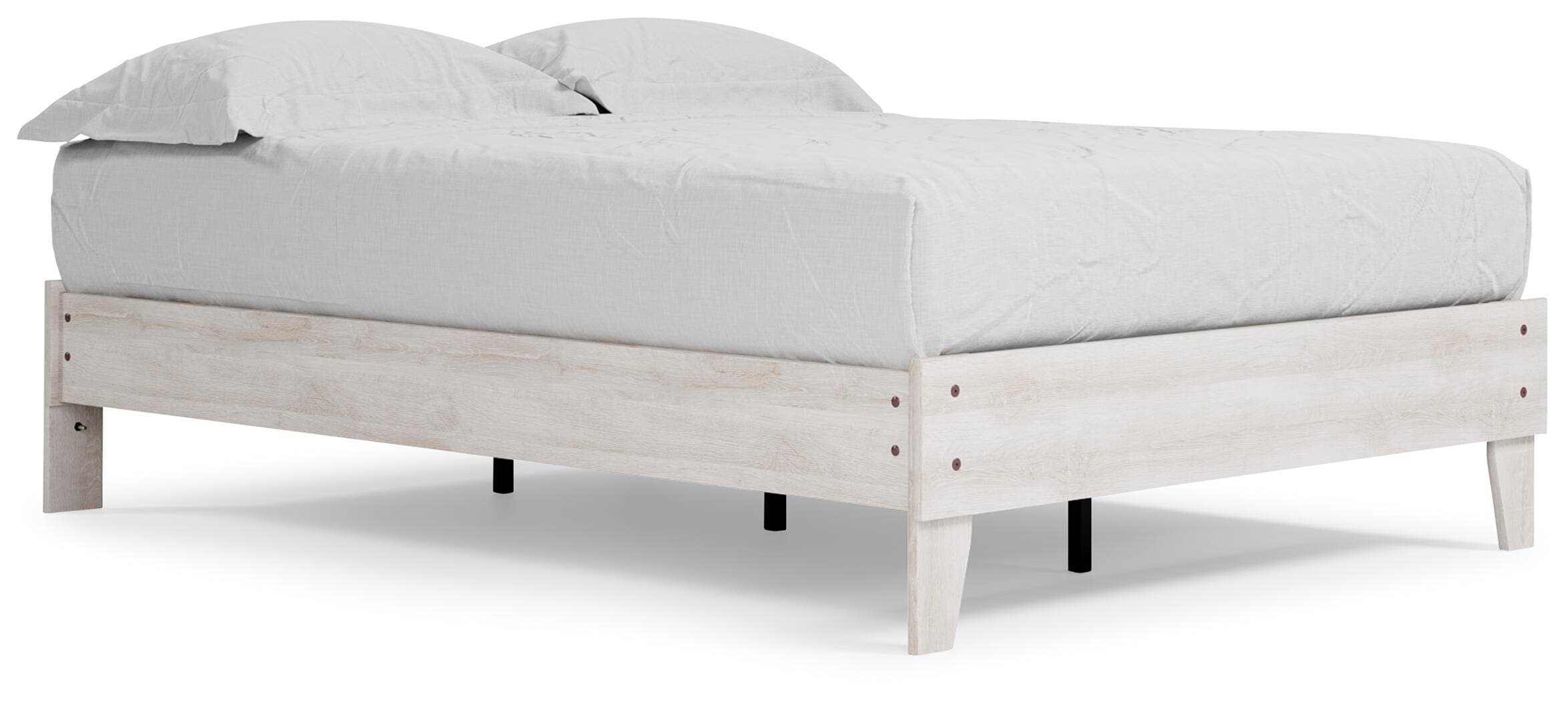Shawburn Full Platform Bed — White — view 3