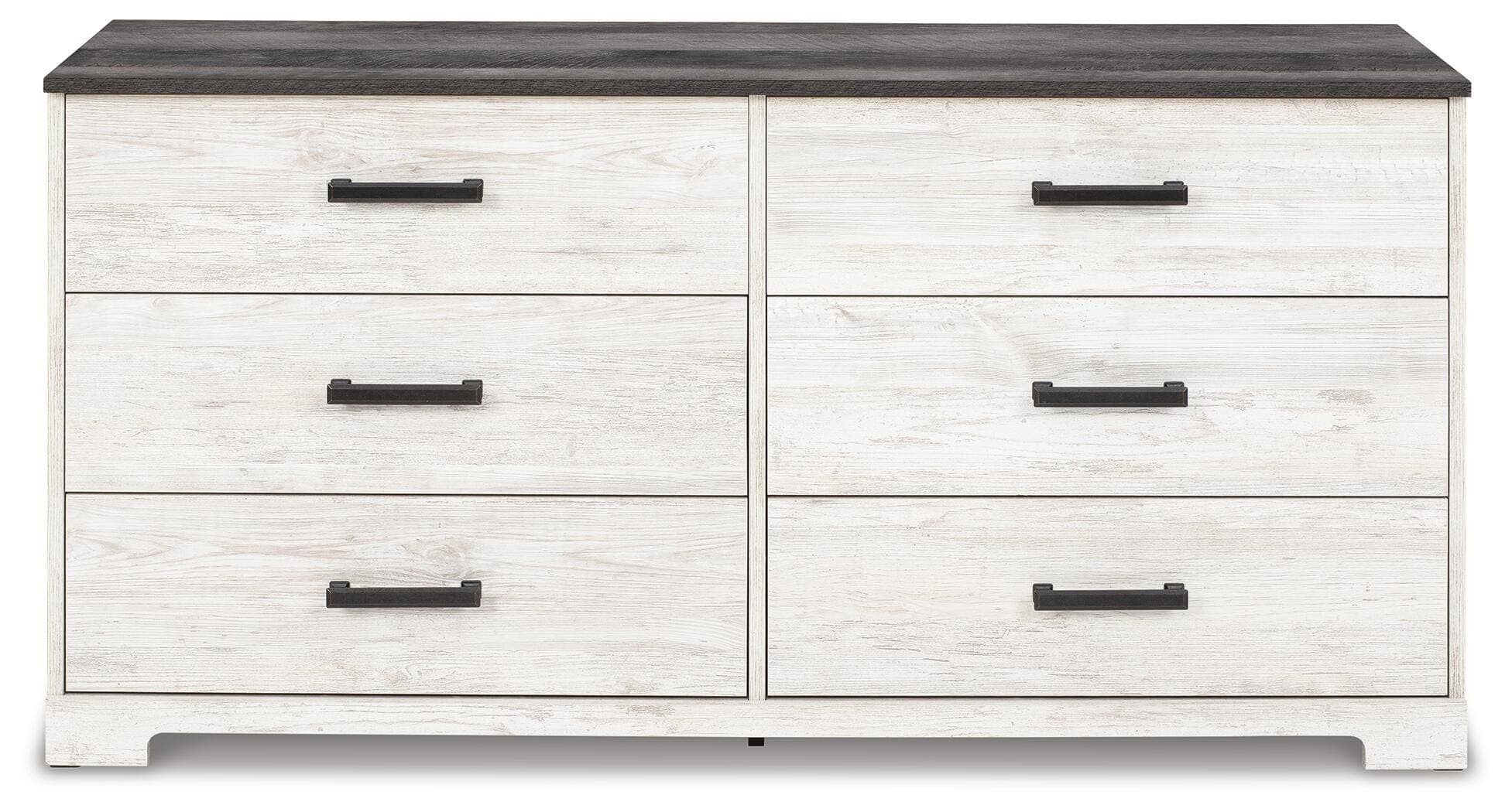Shawburn Dresser — White & Black/Gray — view 6