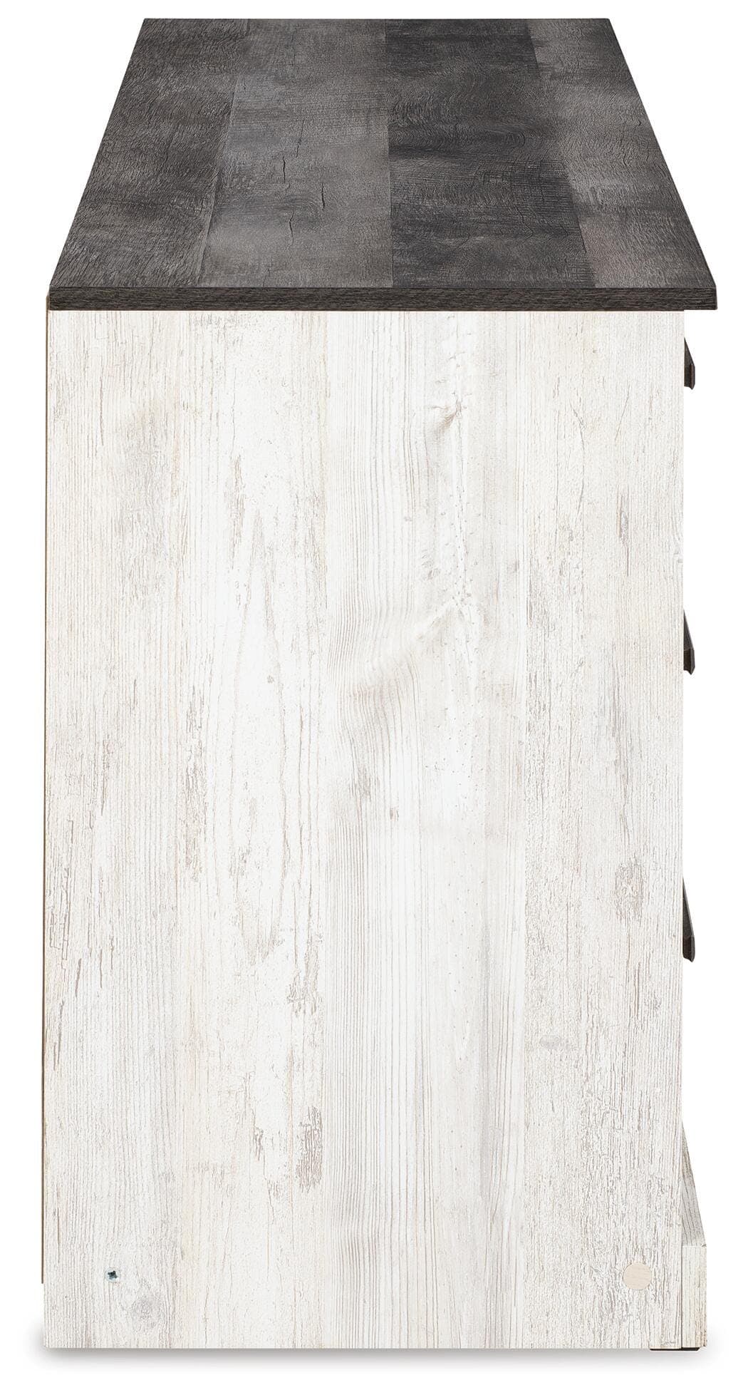 Shawburn Dresser — White & Black/Gray — view 7