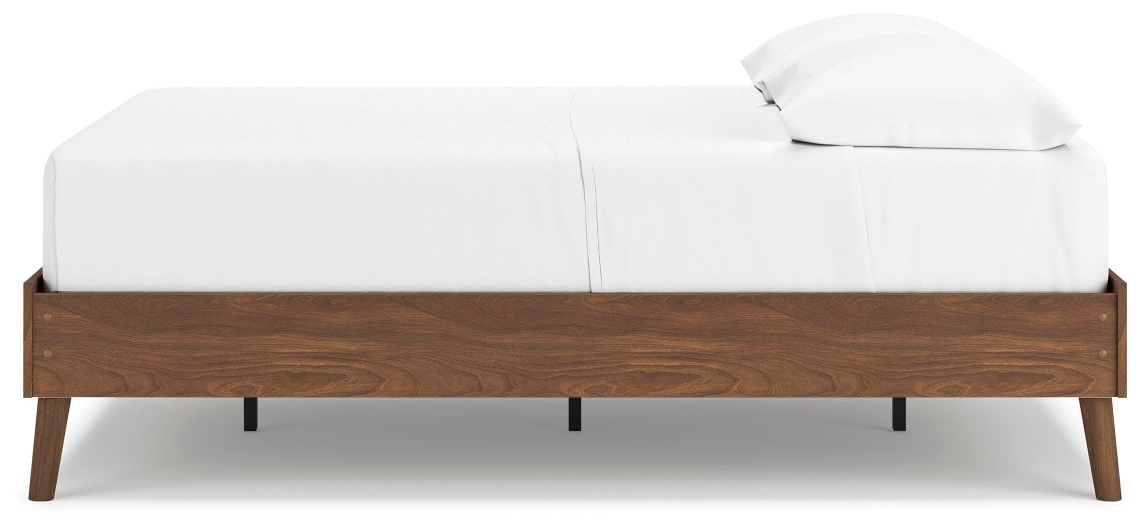 Fordmont Full Platform Bed — Brown/Beige — view 7