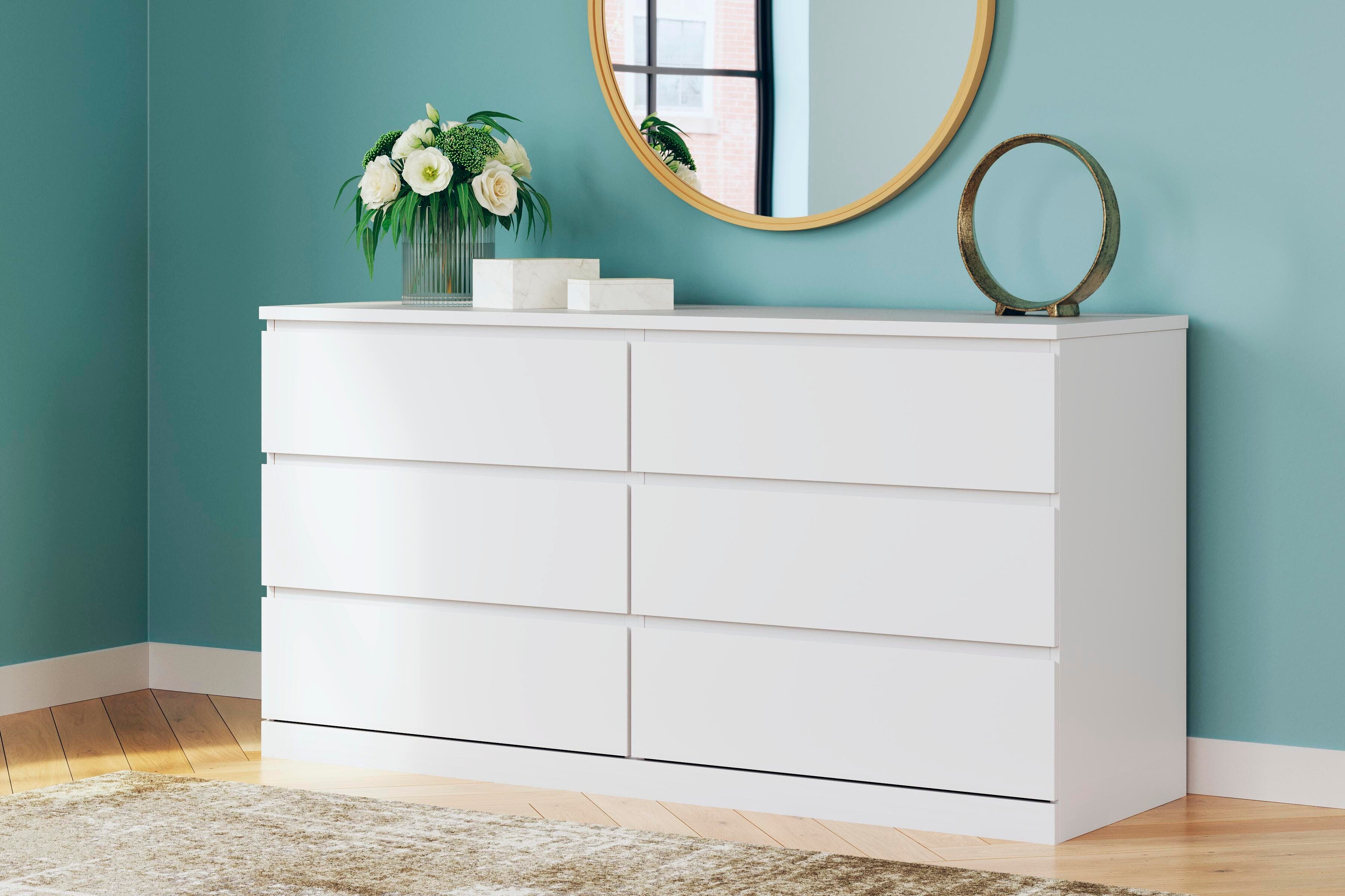 Onita Dresser — White — view 2
