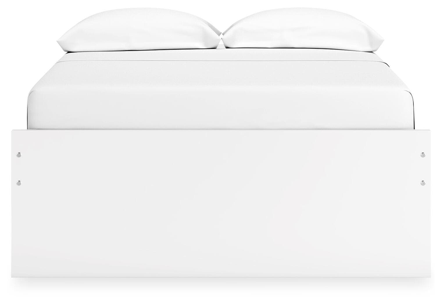 Onita Full Platform Bed — White — view 5