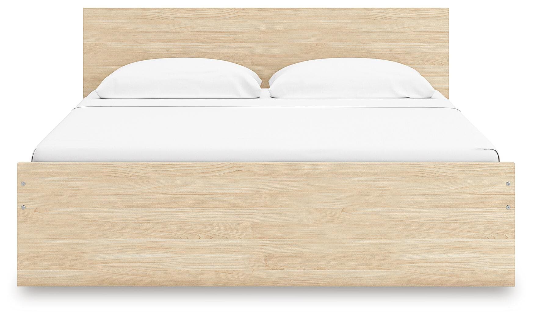 Onita Queen Panel Platform Bed — Natural — view 4