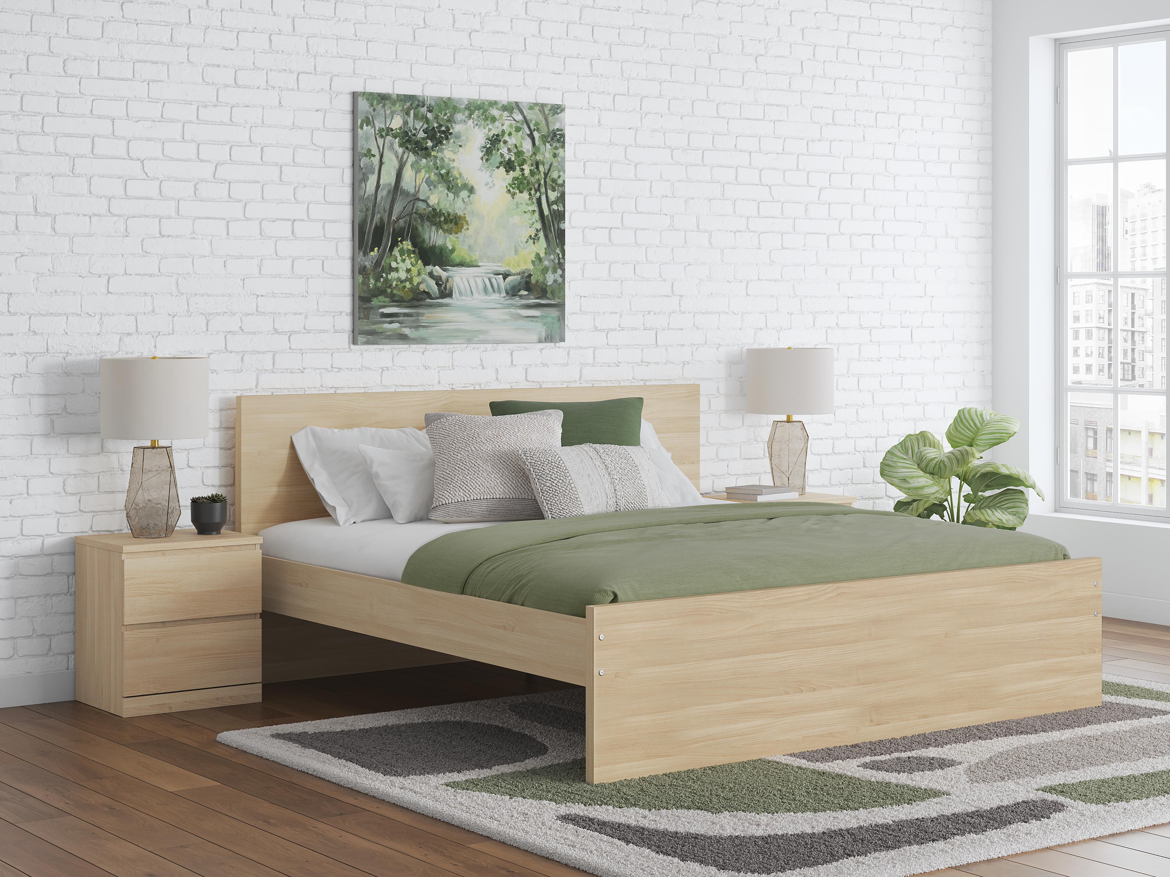 Onita Queen Panel Headboard — Natural — view 2