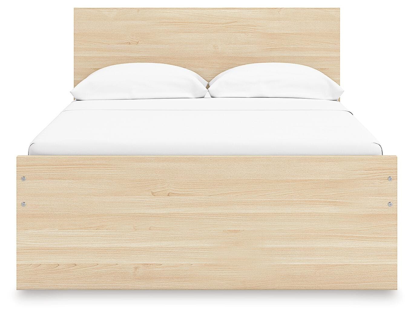 Onita King Panel Platform Bed — Natural — view 4