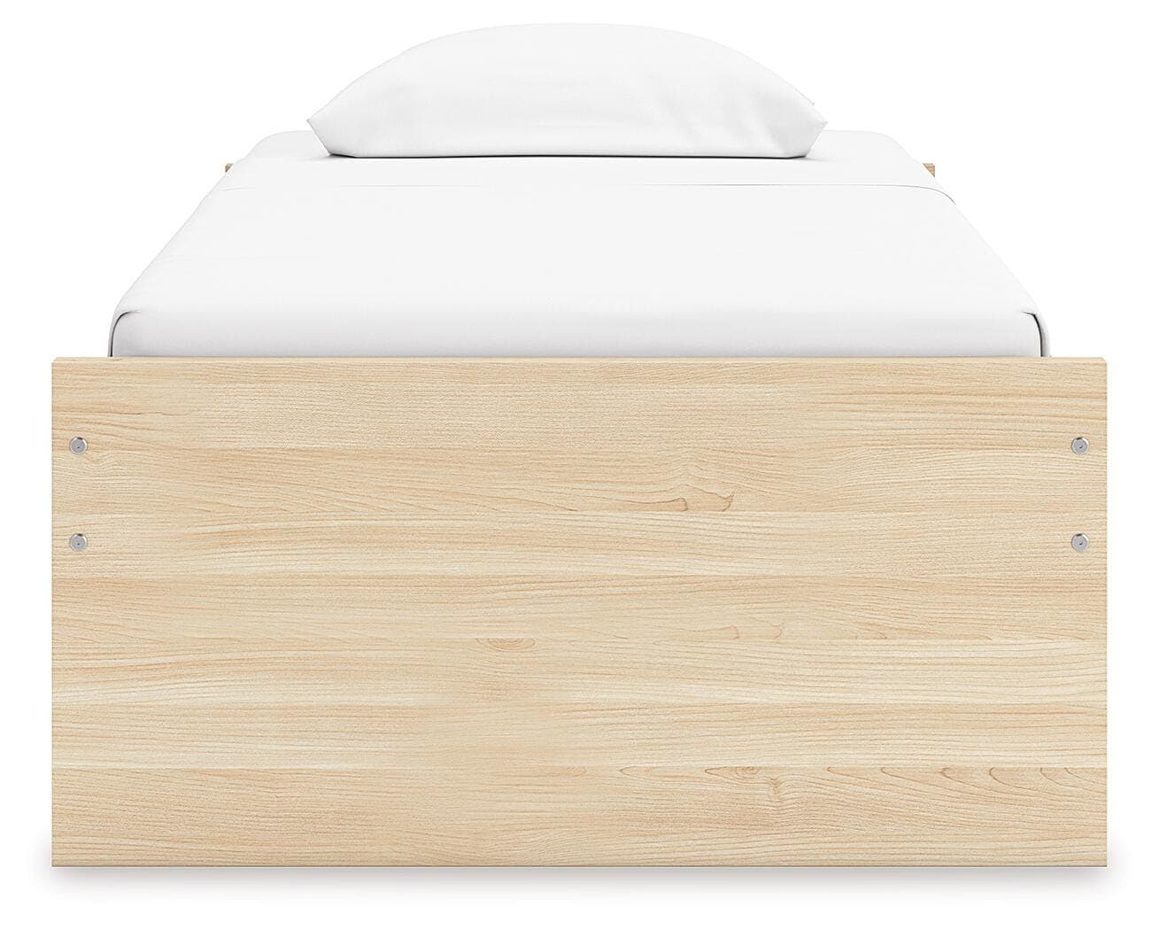 Onita Twin Platform Bed — Natural — view 4