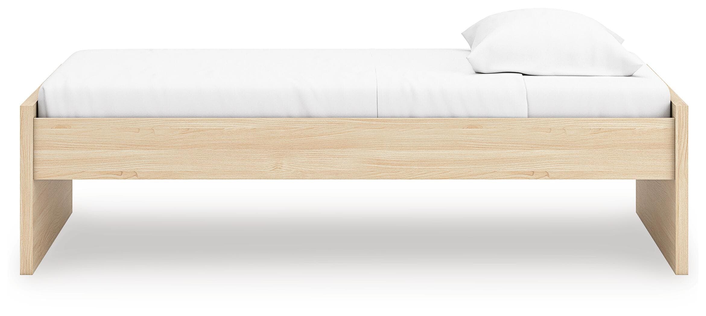 Onita Twin Platform Bed — Natural — view 8