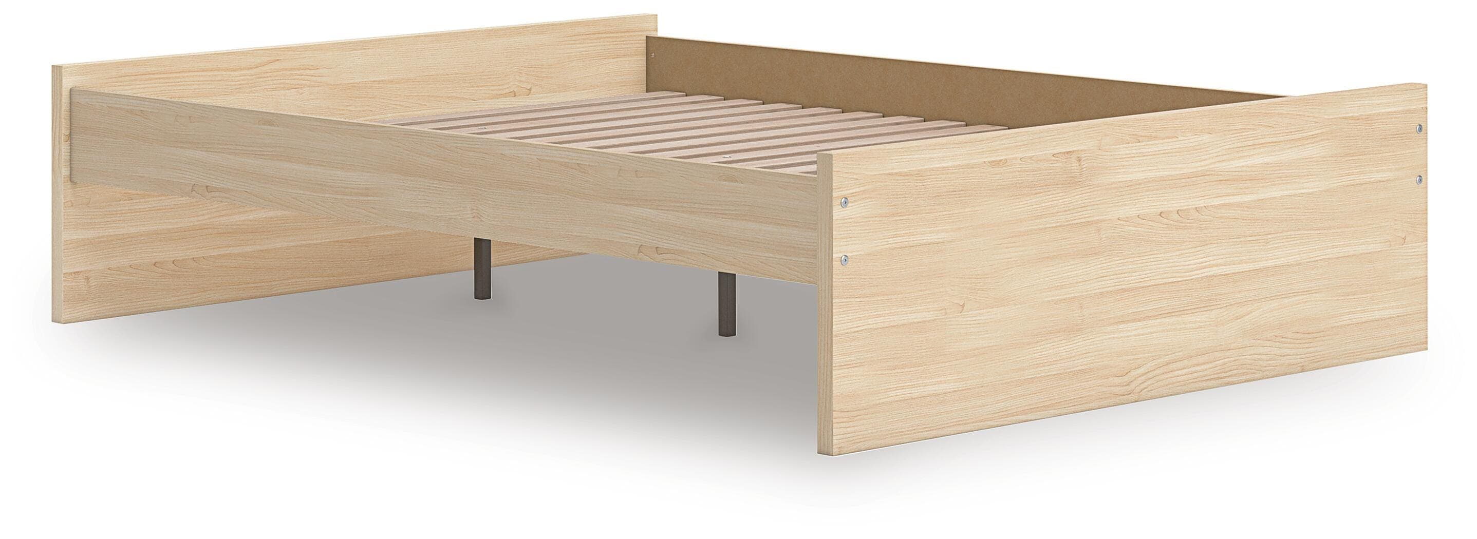 Onita Queen Platform Bed — Natural — view 3