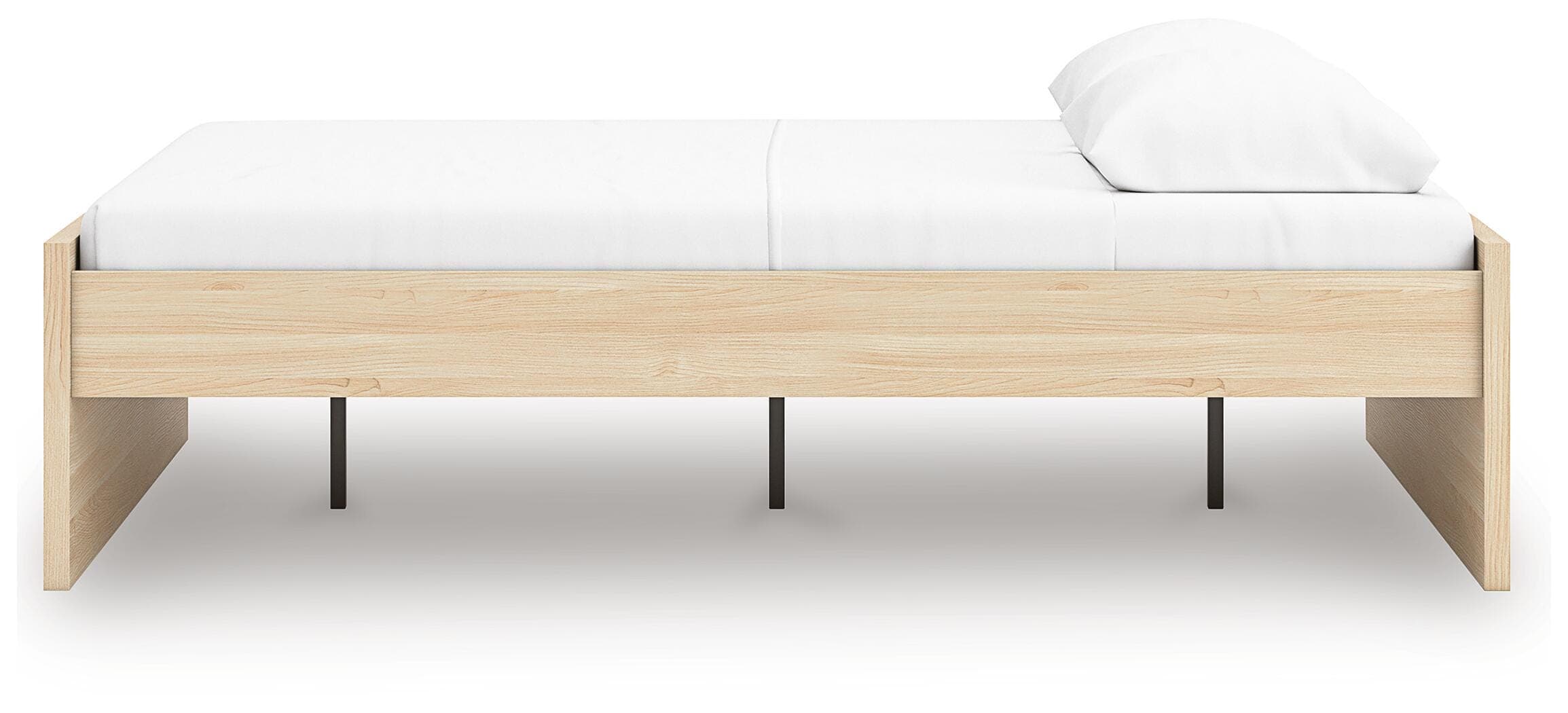 Onita Queen Platform Bed — Natural — view 8