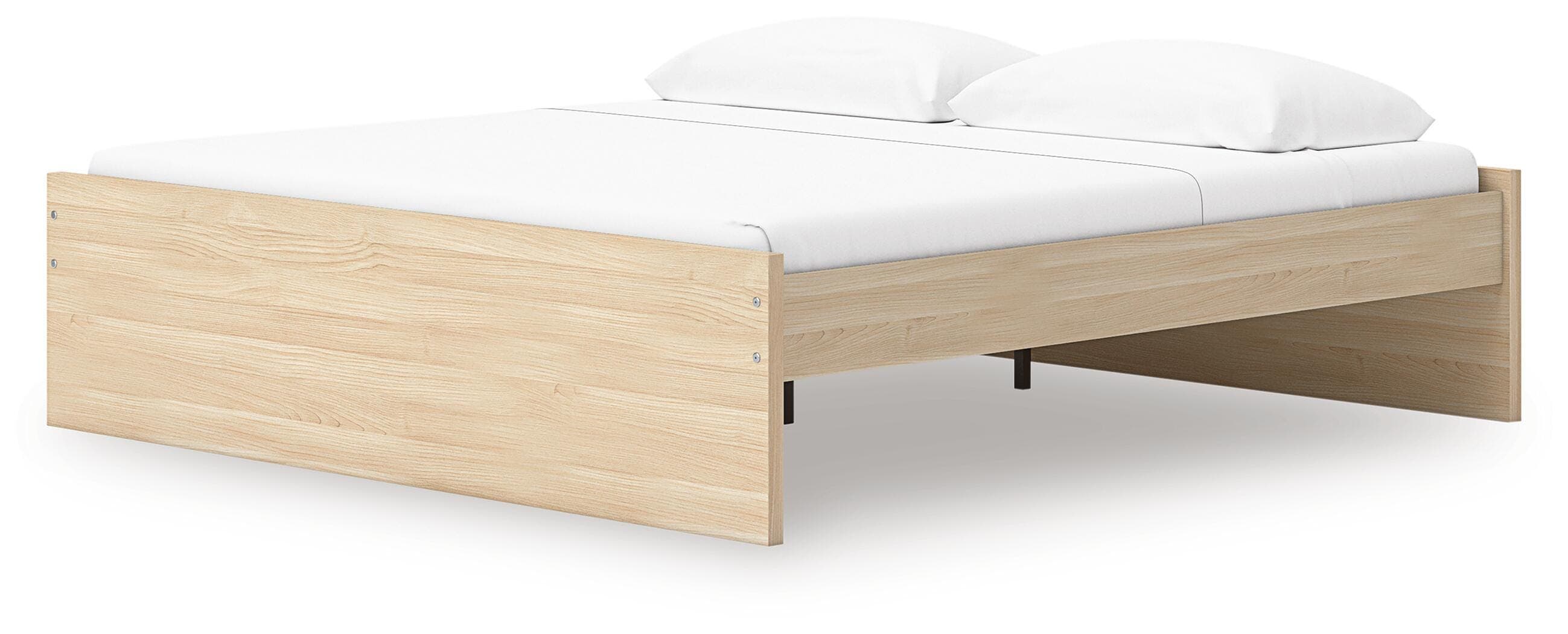 Onita King Platform Bed — Natural — view 5