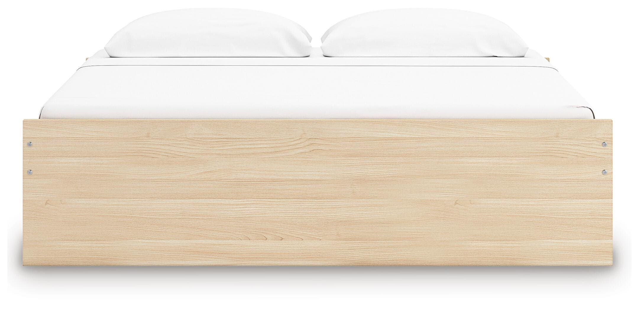 Onita King Platform Bed — Natural — view 4