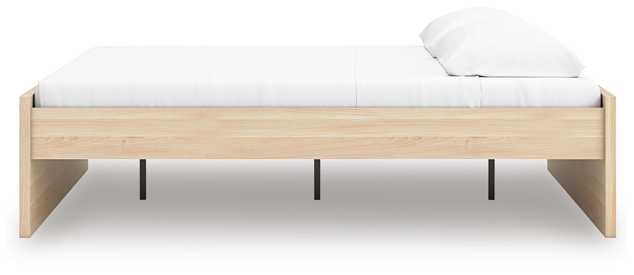 Onita King Platform Bed — Natural — view 8