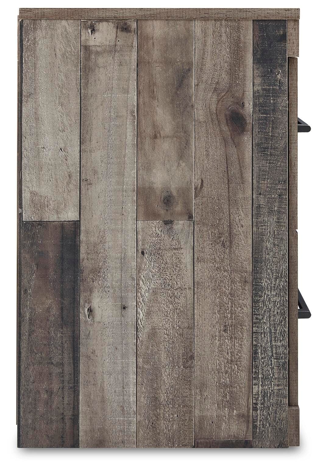 Derekson 60" TV Stand — Black/Gray & Brown/Beige — view 5
