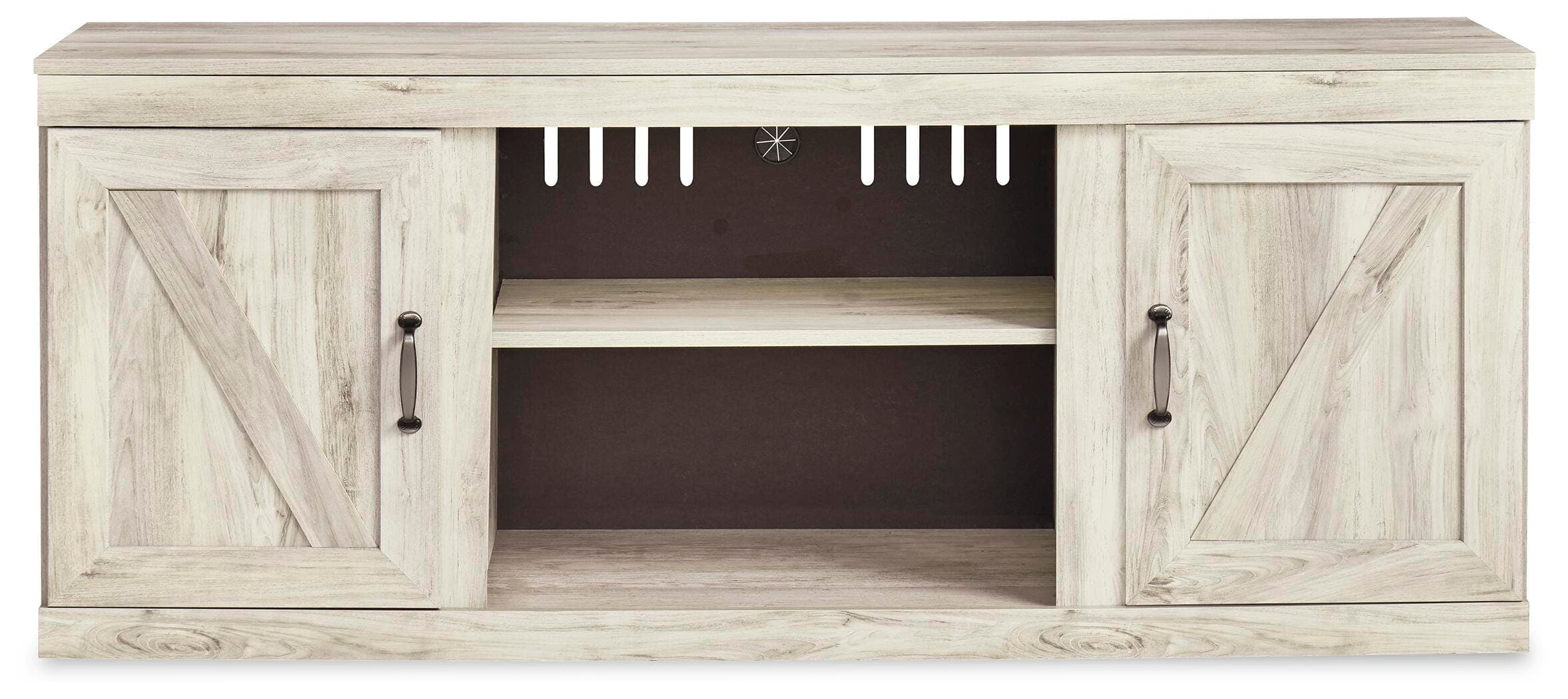 Bellaby 4-Piece Entertainment Center — White — view 4