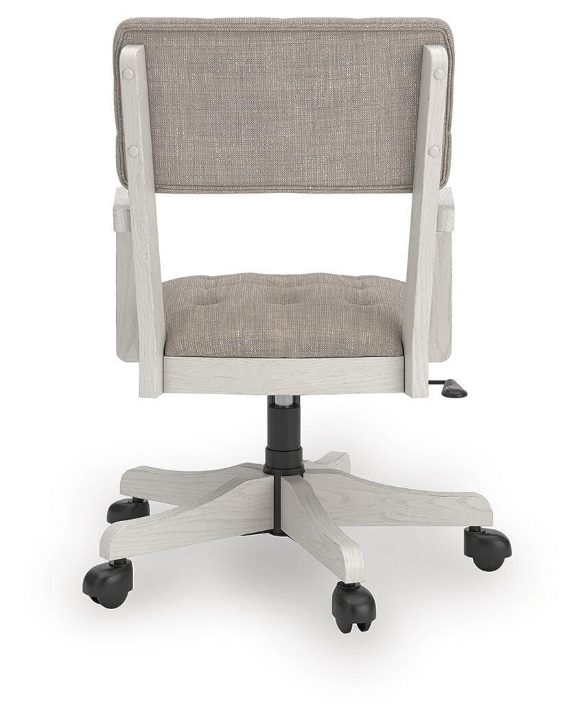 Robbinsdale Home Office Desk Chair — White — view 5